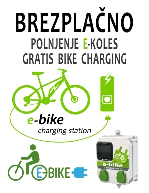E-bike brezplačno poljenje, Green zone Pečica