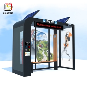 sodobna solarna avtobusna postaja